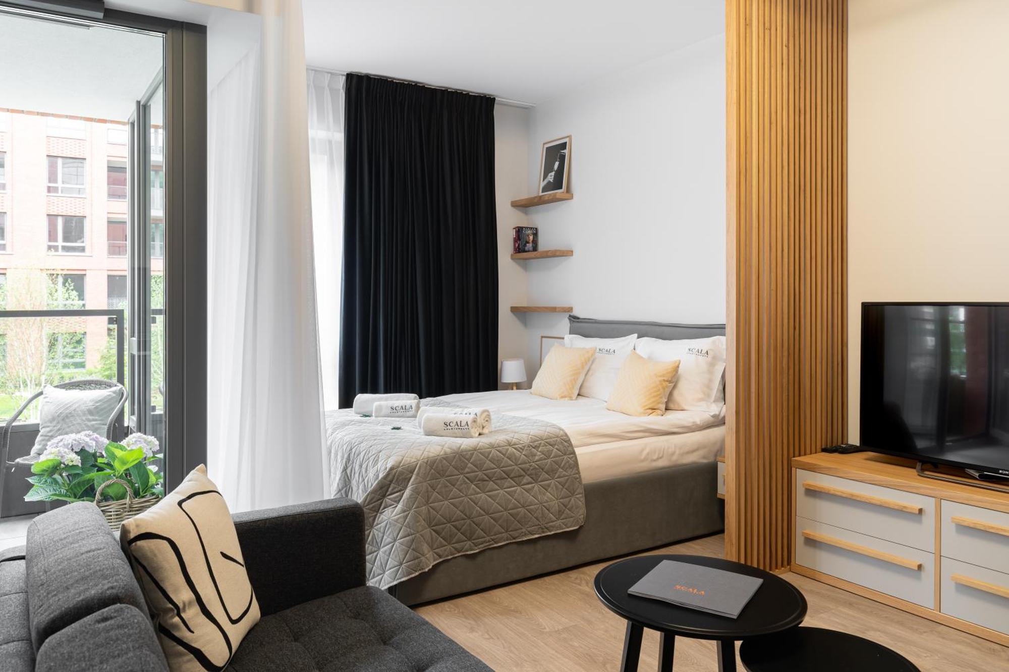 Scala 60C City Center Apartments & Studio By Lion Apartments Gdańsk Extérieur photo